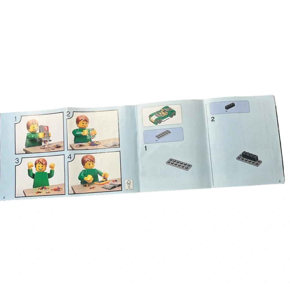 Lego Creator 31056 Green Cruiser Car Instruction MANUALS ONLY Build Play‎ Create